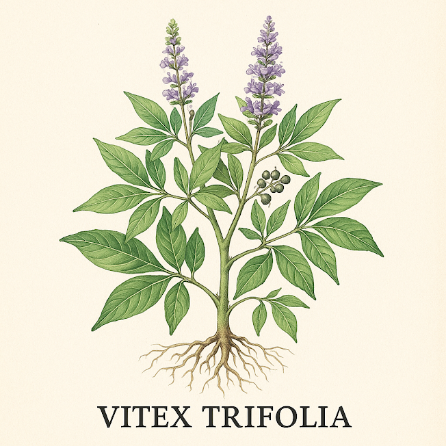 Витекс трёхлистный (тройчатый) - Vitex Trifolia