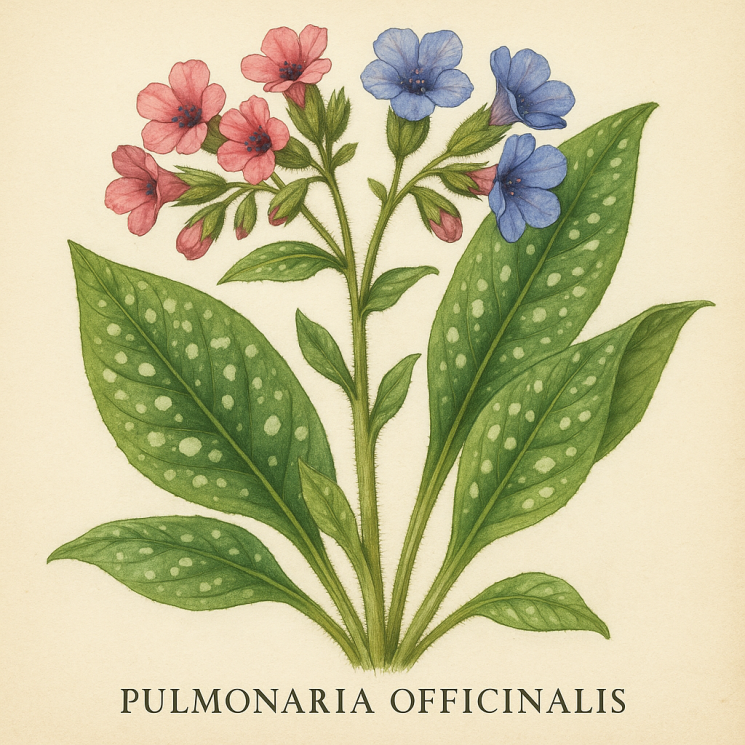 Медуница лекарственная - Pulmonaria officinalis