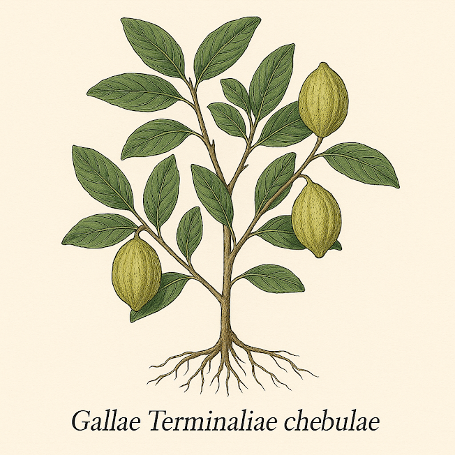 Галлы терминалии чебулы - Gallae Terminaliae chebulae 