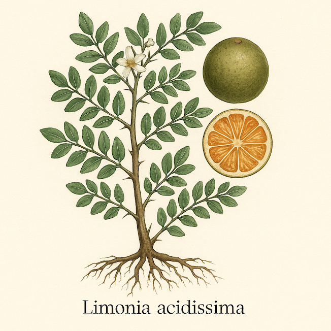 Лимония кислейшая - Limonia Acidissima (танака)