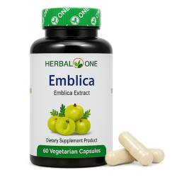 Филлантус эмблика экстракт капсулы - Phillanthus emblica Extract Capsules (Herbal One) 