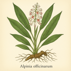 Альпиния лекарственная - Alpinia officinarum (Галангал)