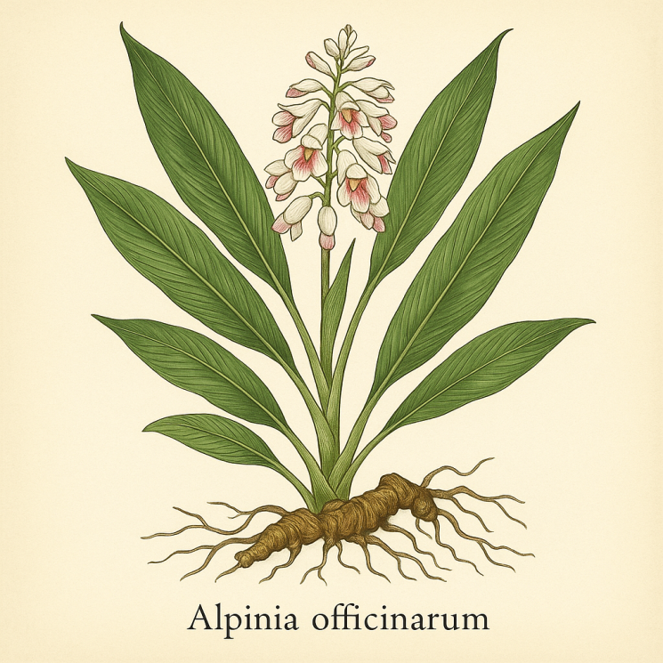 Альпиния лекарственная - Alpinia officinarum (Галангал)