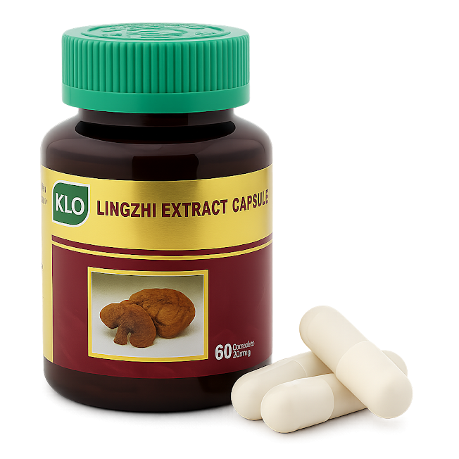Трутовик лакированный экстракт капсулы - Lingzhi Extract Capsules (KLO) (Ганодерма)