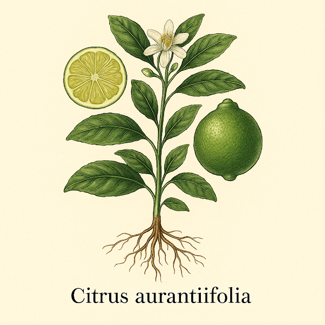 Лайм настоящий - Citrus aurantiifolia 