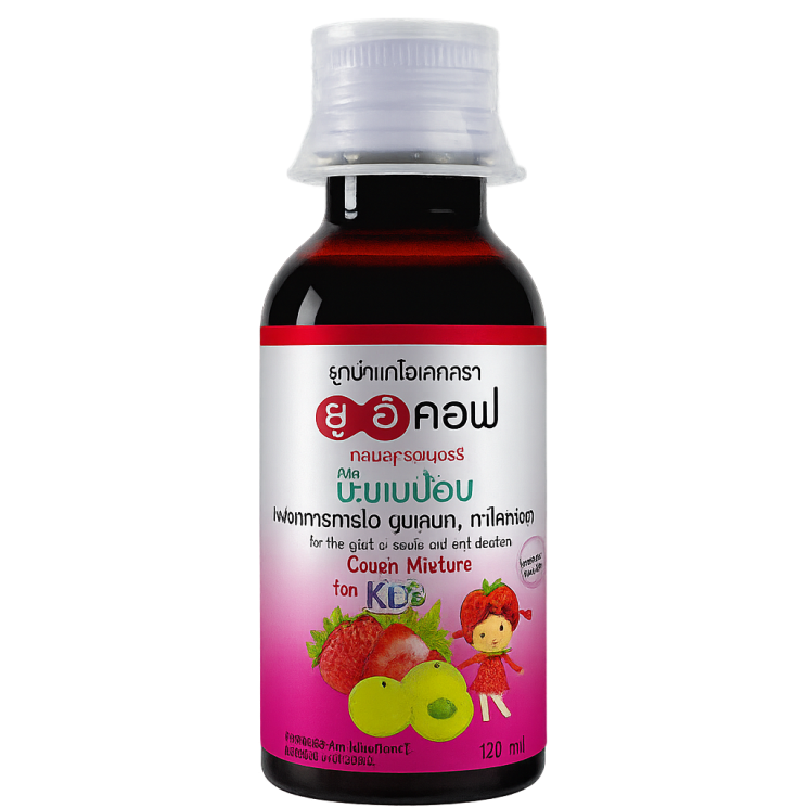 Микстура при кашле и мокроте детская - UECOF Strawberry Children (PH)
