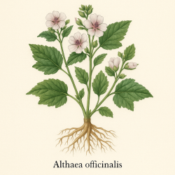 Алтей лекарственный - Althaea officinalis