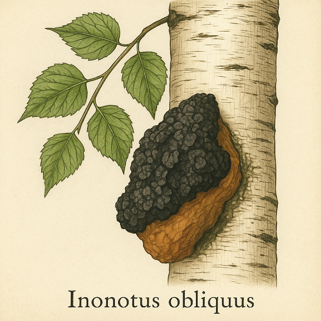 Чага - Inonotus obliquus