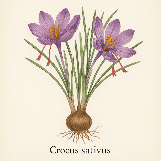 Шафран - Crocus sativus (Абас)