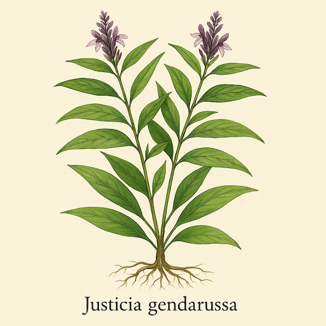Юстиция гендарусса — Justicia gendarussa