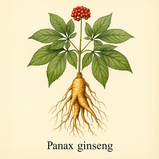 Женьшень настоящий - Panax ginseng
