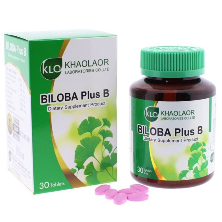 Гинкго Билоба Экстракт Плюс Б Таблетки - Ginkgo Biloba Extract Plus B Tablets (KLO)