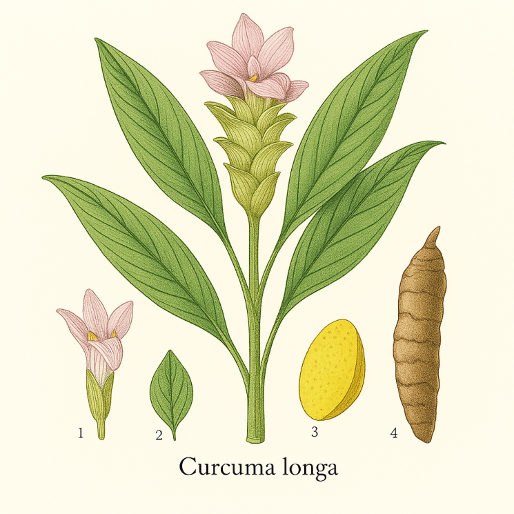 Куркума Длинная - Curcuma Longa (Турмерик)
