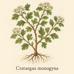 Боярышник однопестичный - Crataegus monogyna (Hawthorn)