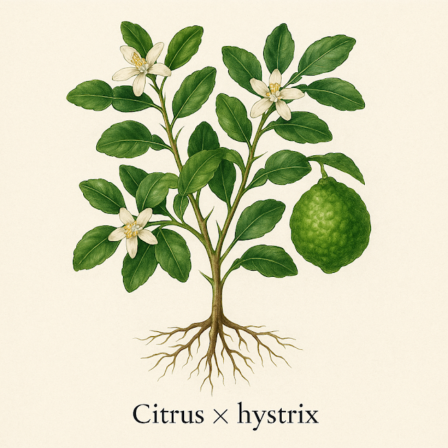 Цитрус кафрский - Citrus x Hystrix