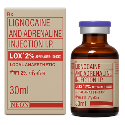 Лидокаина гидрохлорид с адреналином инъекции – Lignocaine and Adrenaline Injection 2% (NEON)