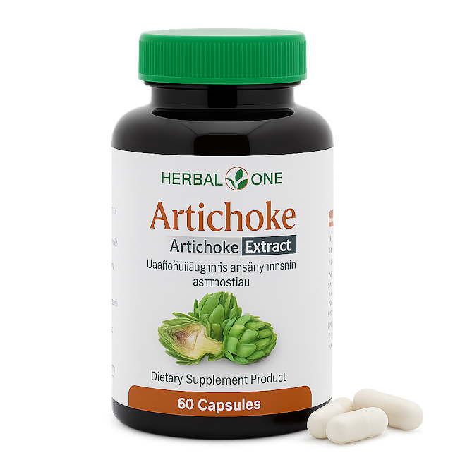 Артишок экстракт капсулы - Artichoke Extract Capsules (Herbal One) 
