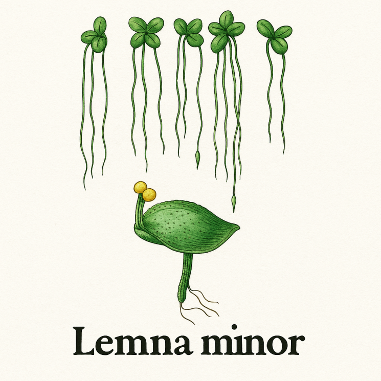 Ряска малая - Lemna minor 