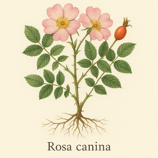 Шиповник собачий - Rosa canina 