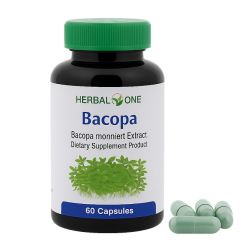 Бакопа Монье экстракт капсулы - Bacopa Monnieri Extract Capsules (Herbal One)